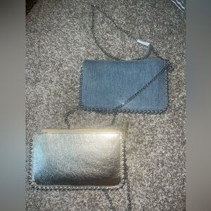 ZARA Studded Crossbody Wallet (DENIM ONLY)